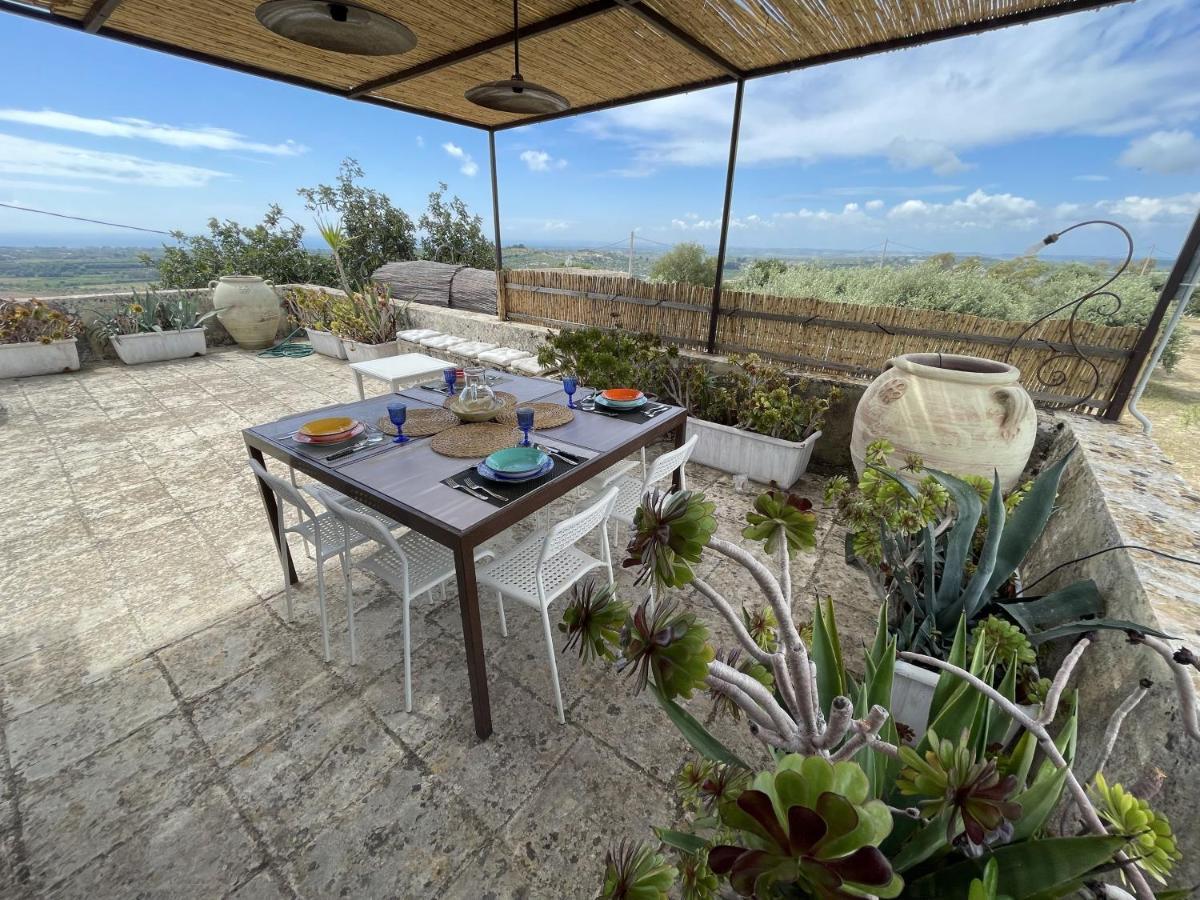 Il Dammuso Di Noto - Villa Con Piscina Privata Avola Exteriör bild